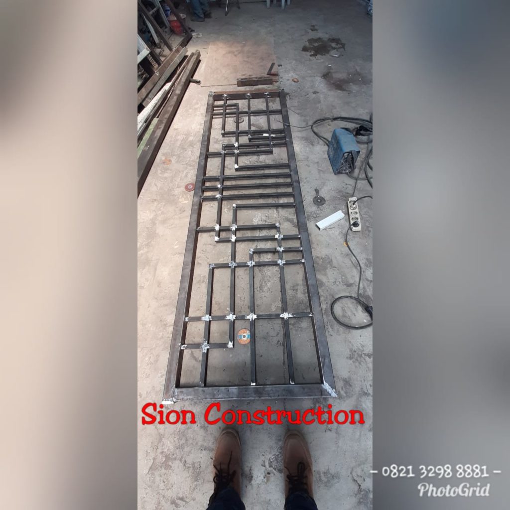 pintu pagar minimalis surabaya